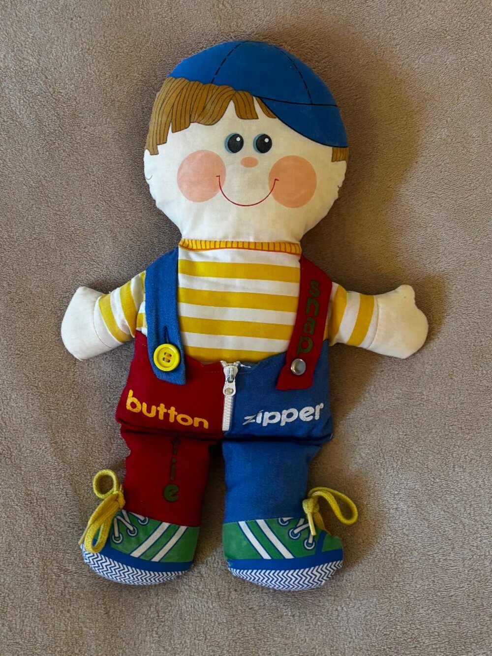 PLAYSKOOL DAPPER DAN Educational Plush Doll for Ages 3+ Years